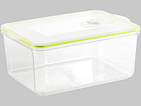 Rosenstein & Söhne Vakuumier-Box mit Deckel für Handvakuumierer, 2,6 Liter, 25 x 16,5 cm; Lunchbox-Sets Lunchbox-Sets 