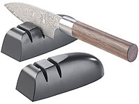 Rosenstein & Söhne 2er-Set Diamant-Hand-Messerschärfer für Stahl-& Keramik-Klingen; Frühstücksmesser mit Wellenschliff Frühstücksmesser mit Wellenschliff Frühstücksmesser mit Wellenschliff Frühstücksmesser mit Wellenschliff 