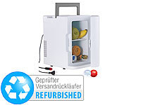 Rosenstein & Söhne Mobiler Mini-Kühlschrank mit Wärmefunktion (Versandrückläufer); Eiswürfelbereiter mit Eiswasserspender Eiswürfelbereiter mit Eiswasserspender 